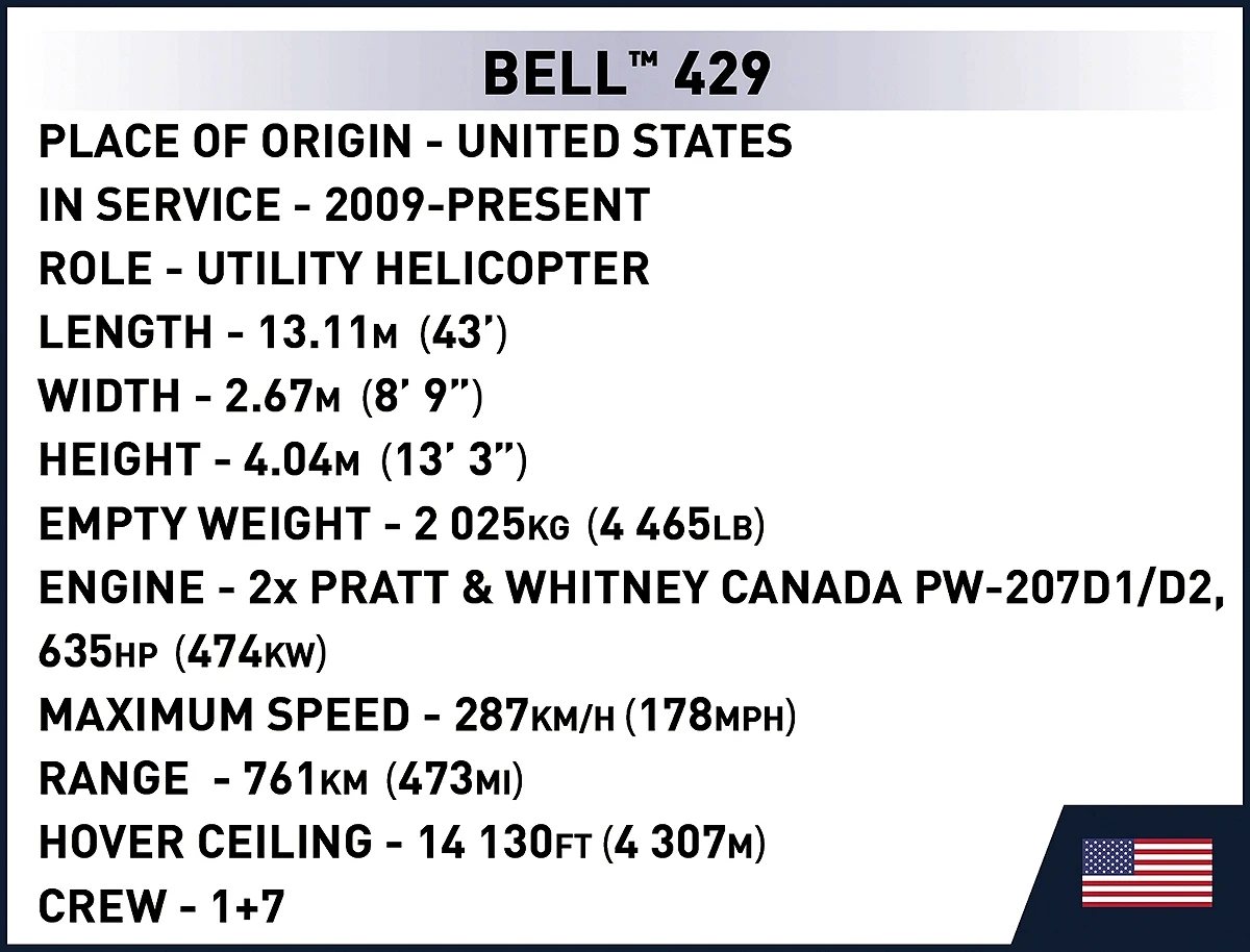 Cobi Bell 429 Air Ambulance Aircraft