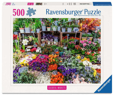 Colourful Flower Market France