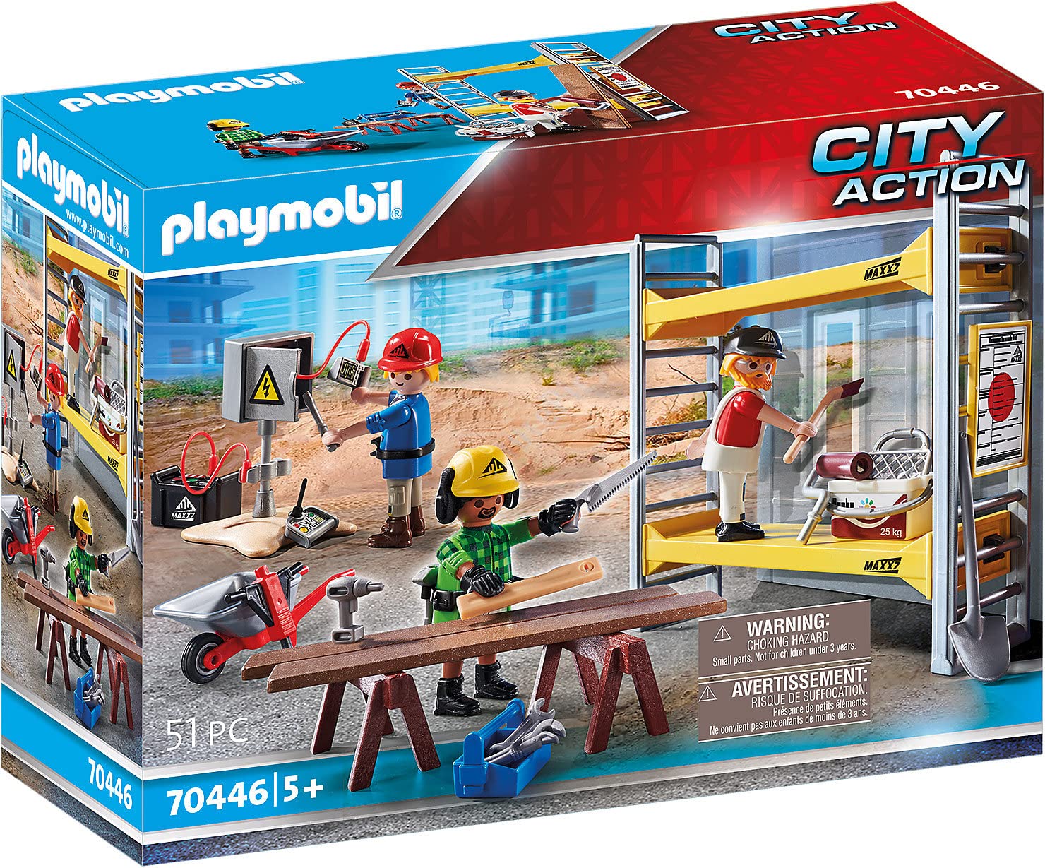 Playmobil 70446 Construction Site Best Playmobil Gifts