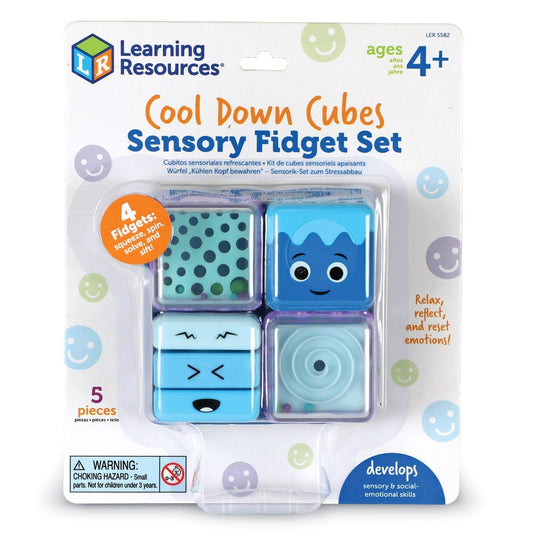 Cool Down Sensory Cubes Fidget Set