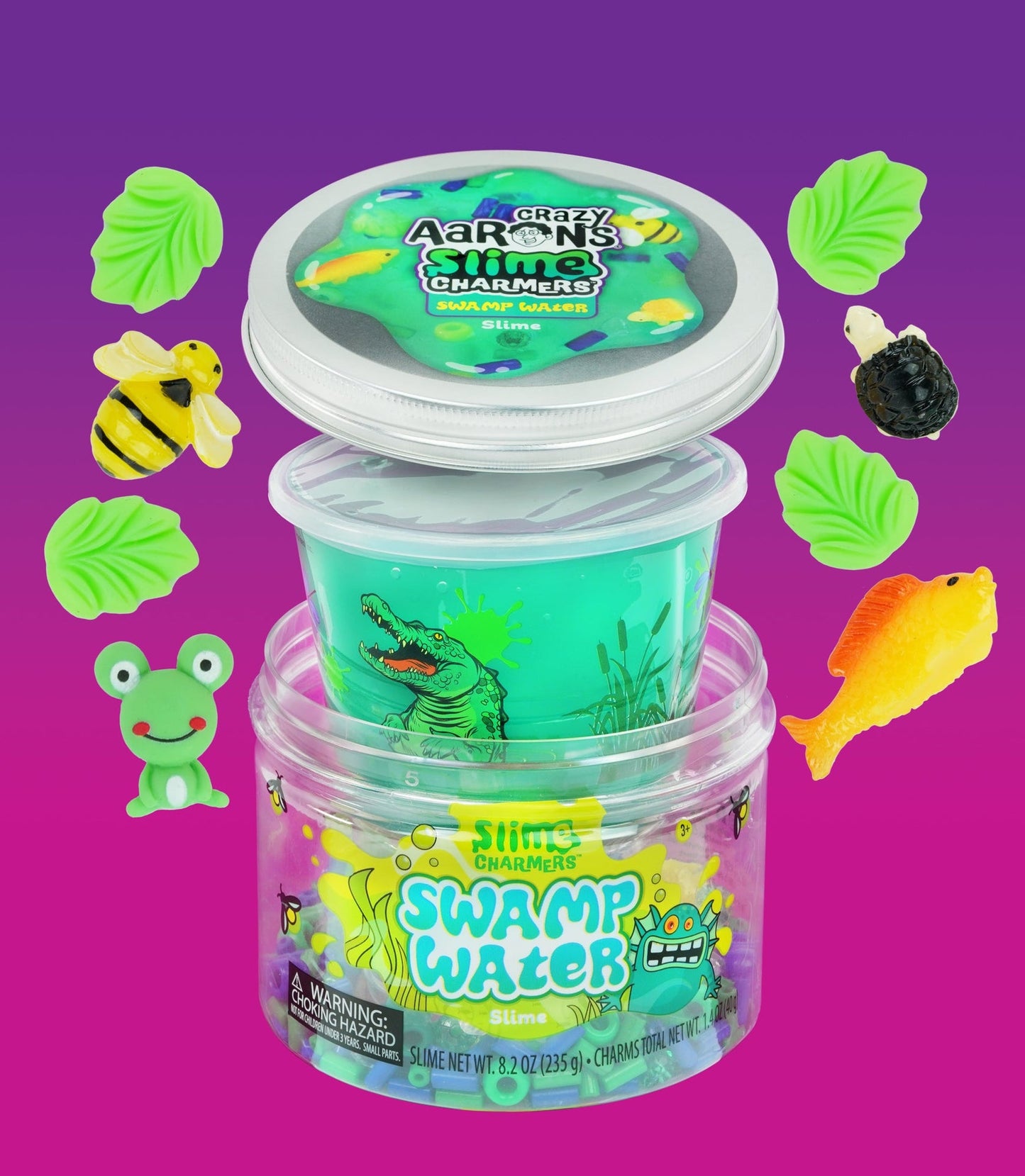 Crazy Aarons Thinking Putty Slime Charmers Swamp Water