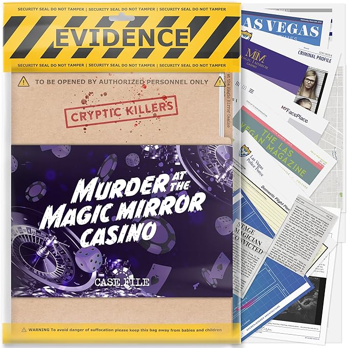 Cryptic Killers Murder At The Magic Mirror Casino