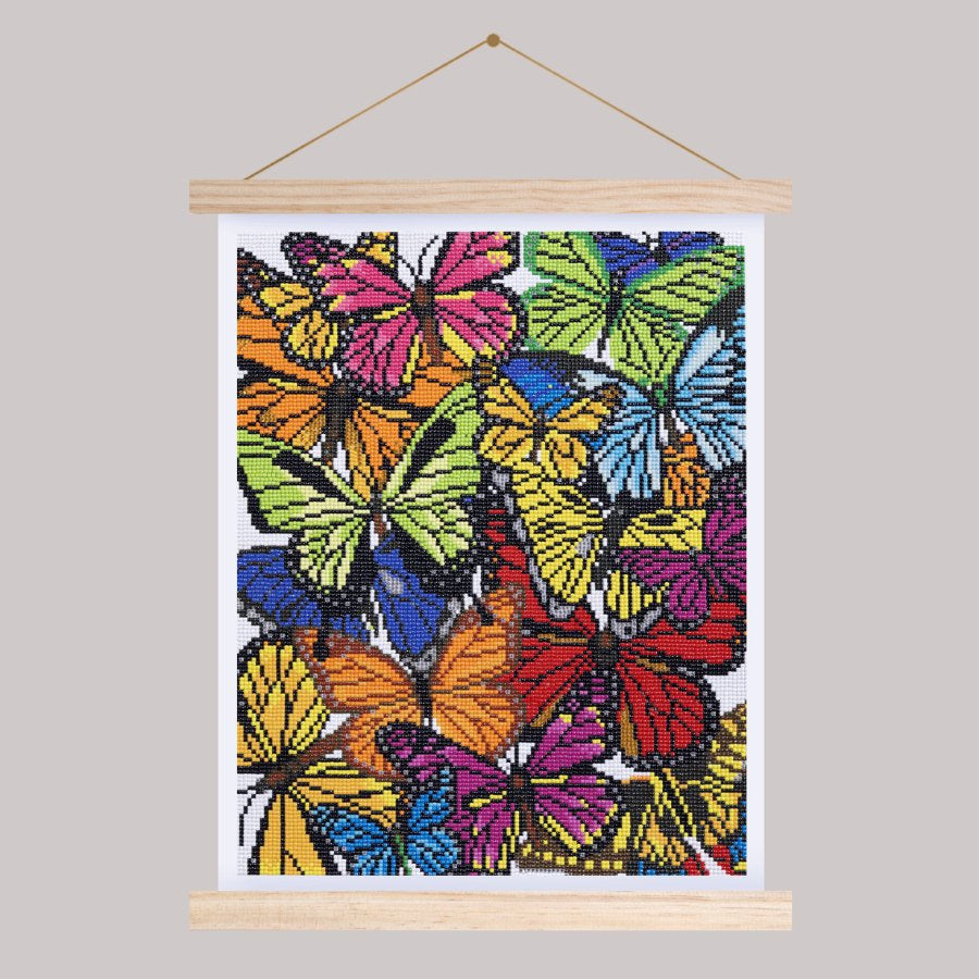 Crystal Art 40x50 Scroll Technicolour Kaleidoscope