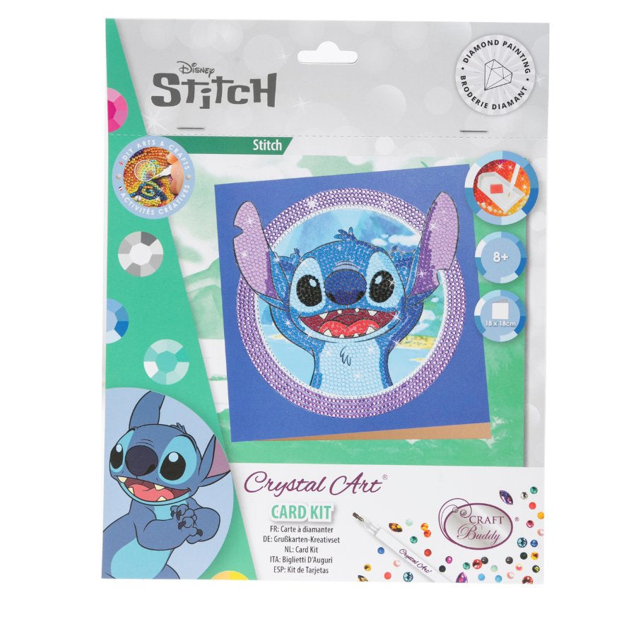 Crystal Art Card 18X18 Stitch
