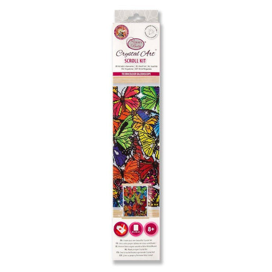 Crystal Art 40x50 Scroll Technicolour Kaleidoscope