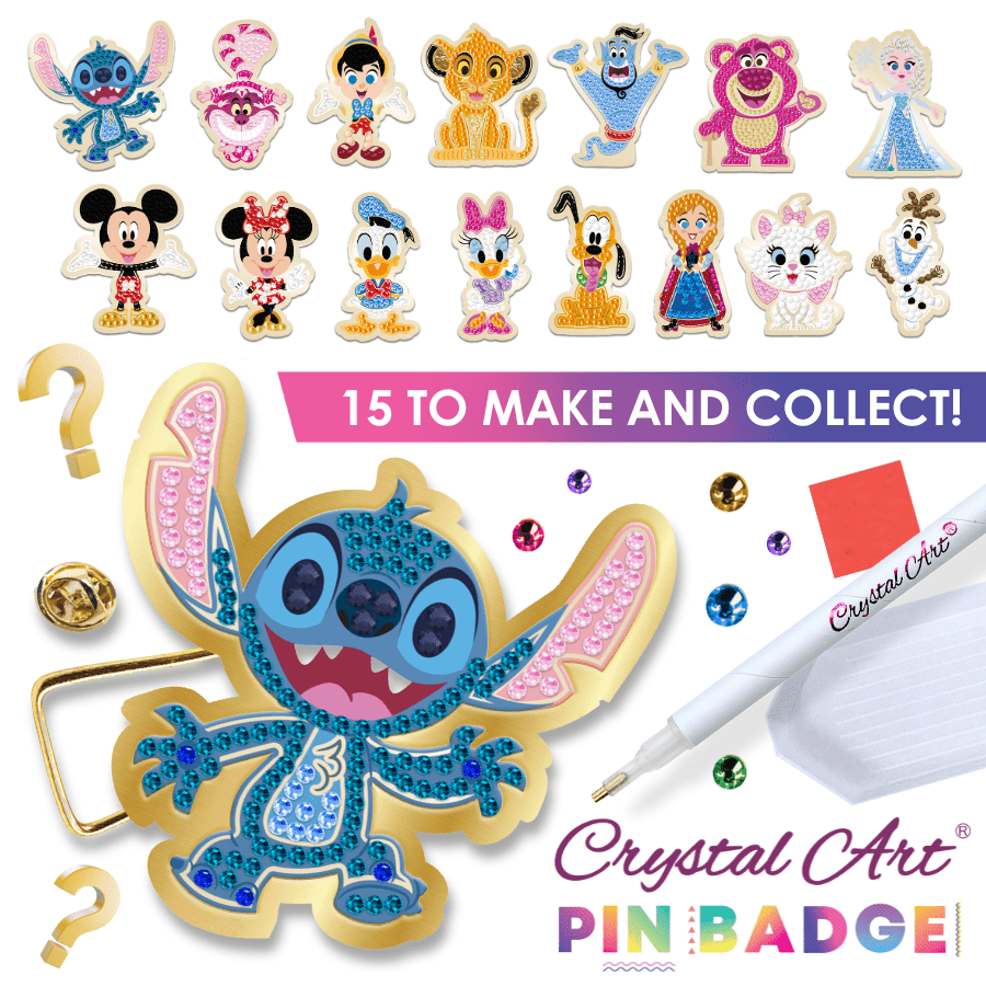 Crystal Art Pin Badge Blind Bag