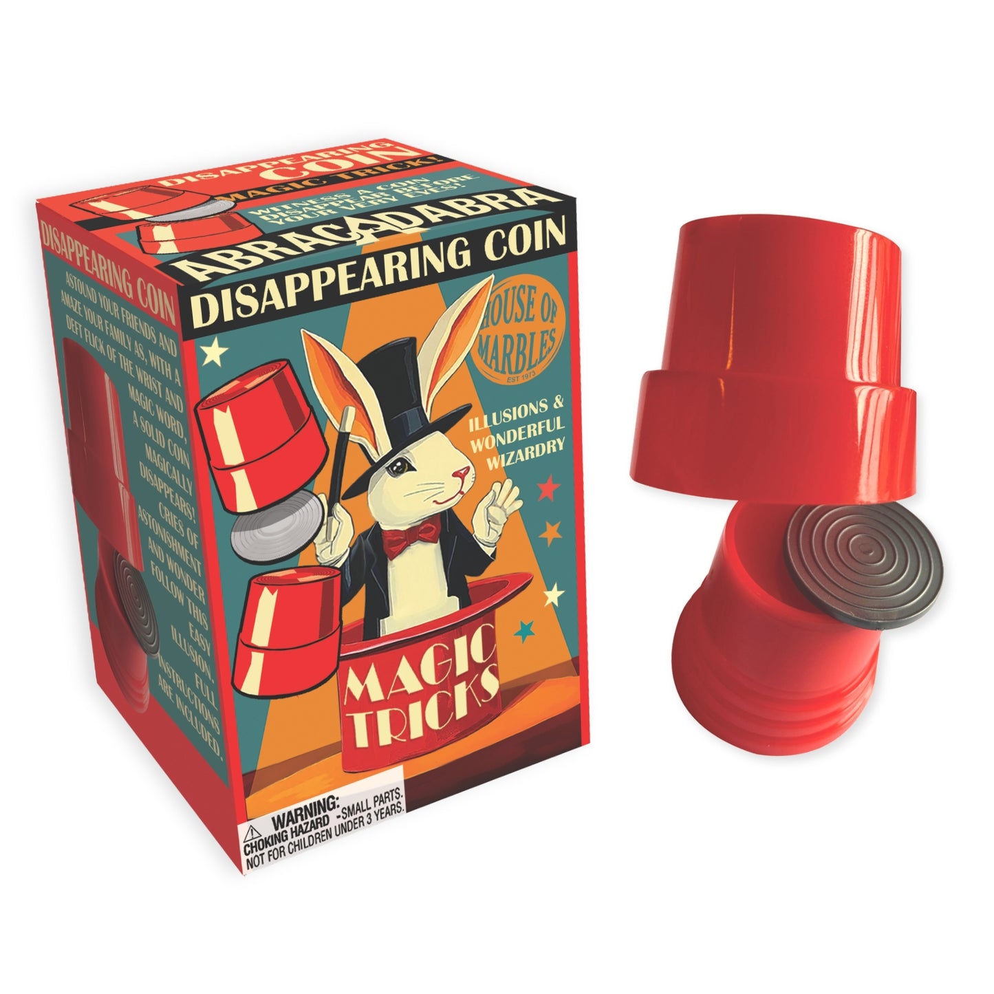 Disappearing Coin Magic Trick