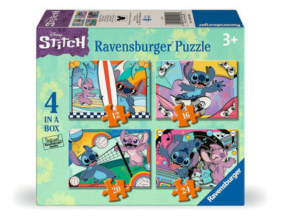 Ravensburger Disney Stitch 4 In A Box Jigsaw Puzzle
