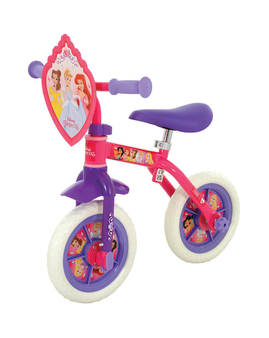 Disney Princess 2 In 1 Bike 10 inch Training Bike