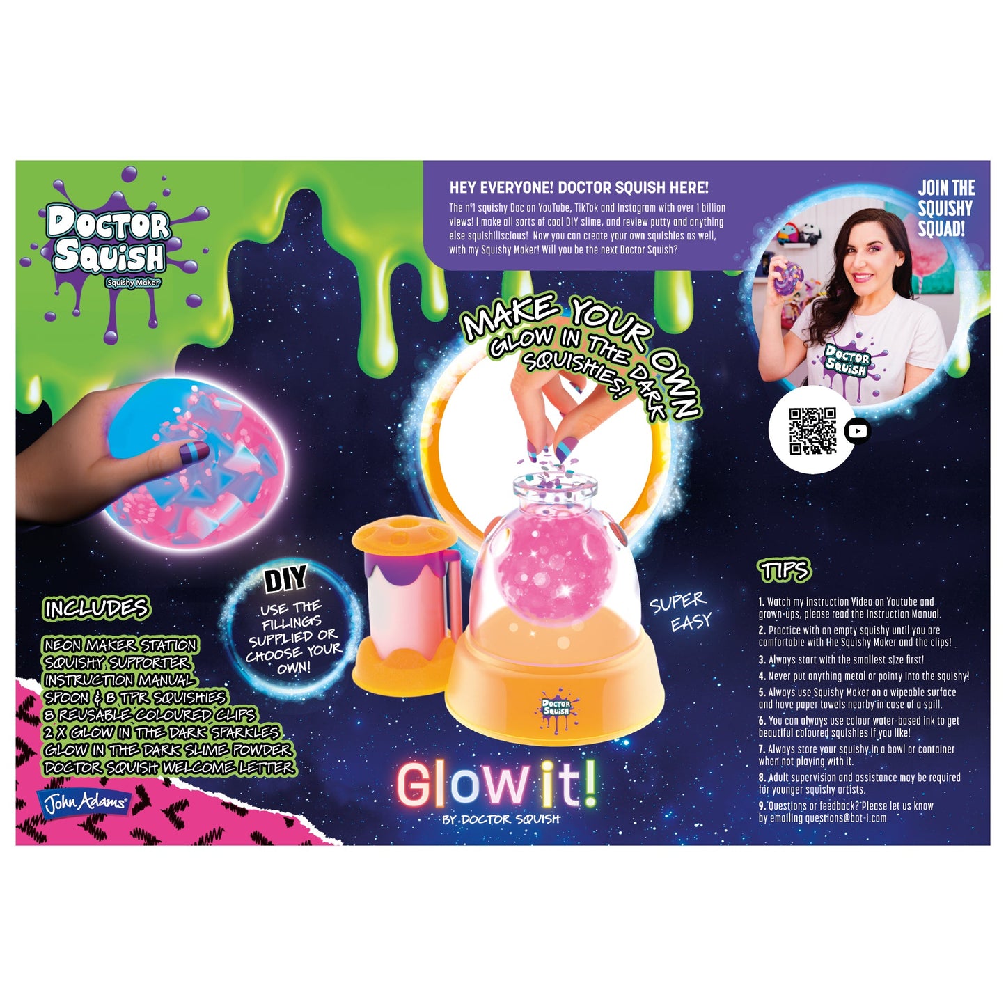 Doctor Squish Maker Glow It