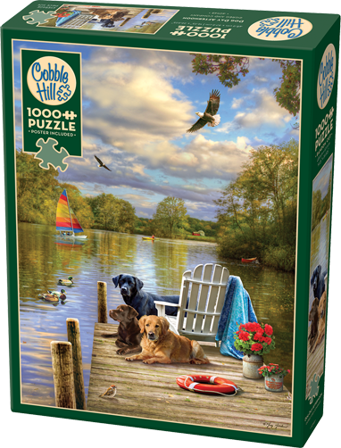 Cobble Hill Dog Day Afternoon 1000 Piece Jigsaw Puzzle
