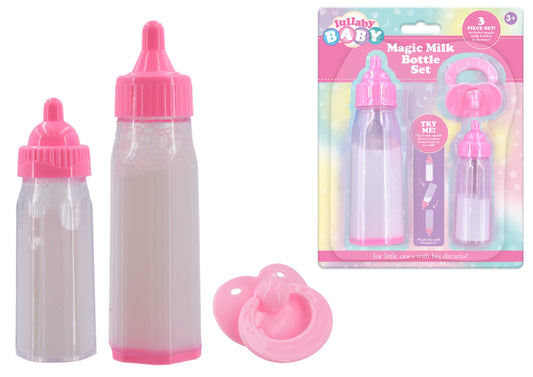 Doll Bottles & Dummy 3 pce set