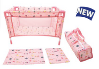 Dolls World Travel Cot