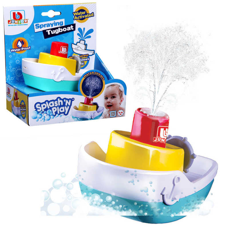 Splash 'n' Play Spraying Tugboat