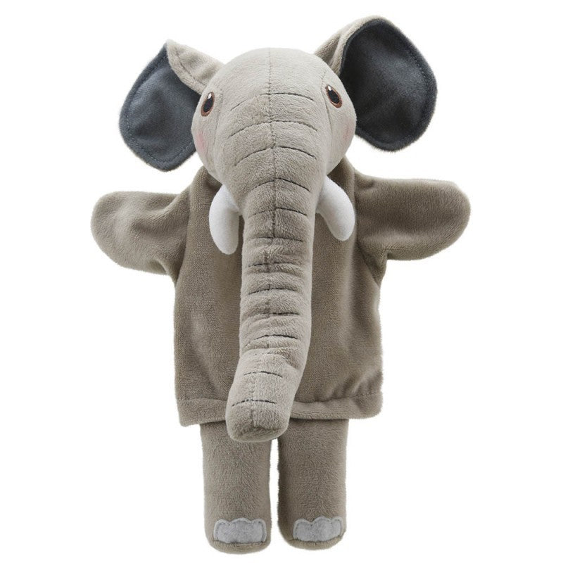 Elephant Moveable Trunk Hand Puppet