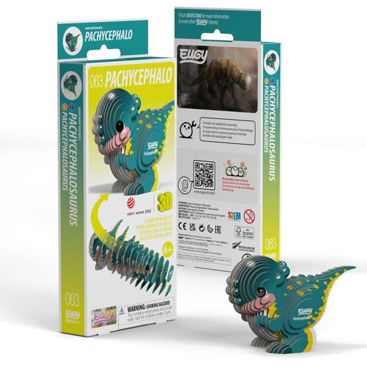 Eugy Pachycephalo 3D Model Craft Kit