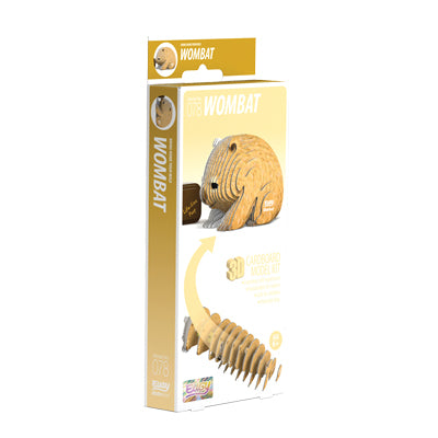 Eugy Wombat 3D Model Craft Kit