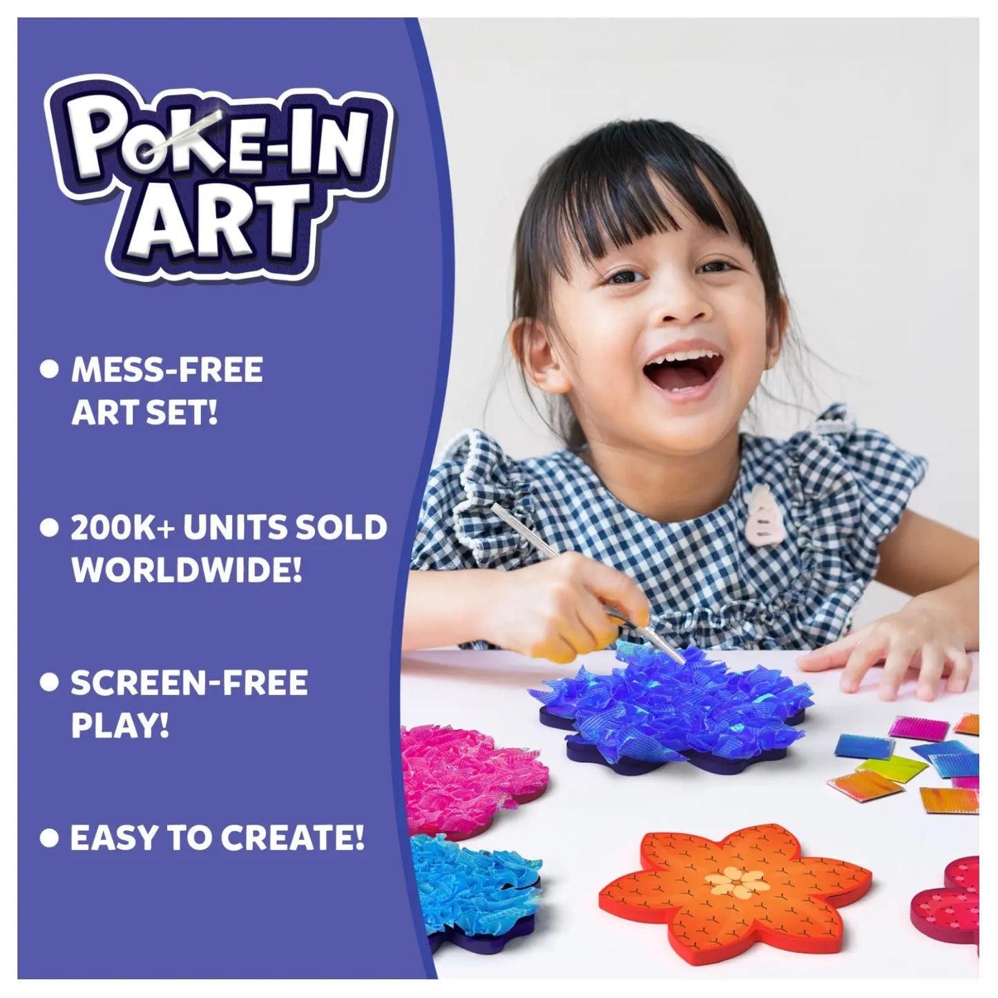 Poke In Art Flower Bouquet