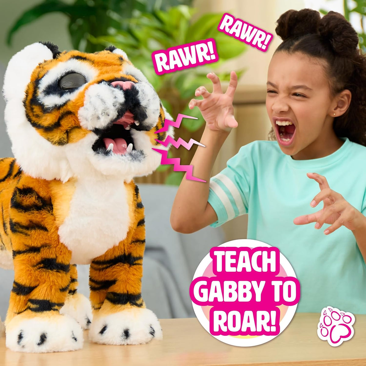 Fur Real Gabby The Grow and Roar Tiger