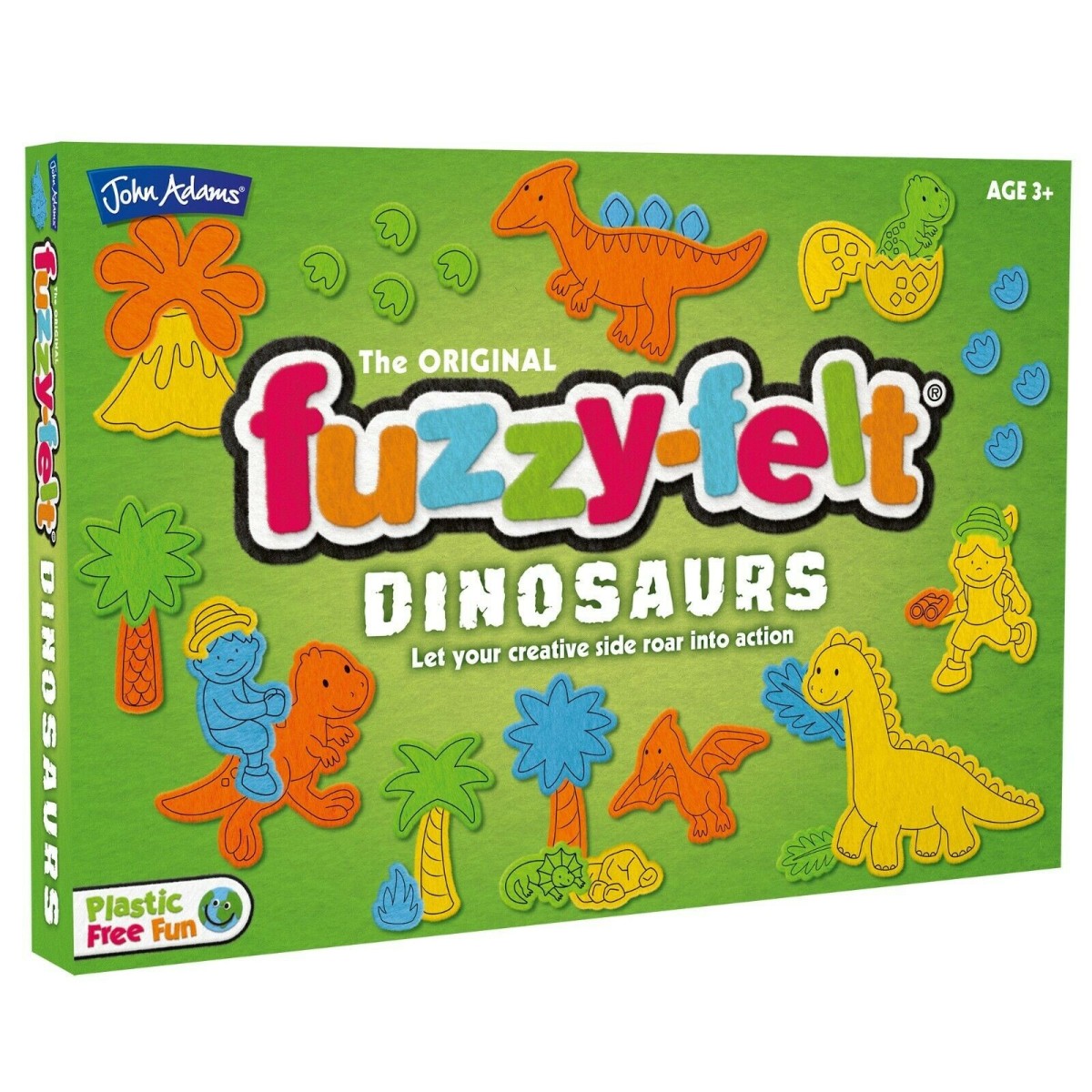 Fuzzy Felt Dinosaurs