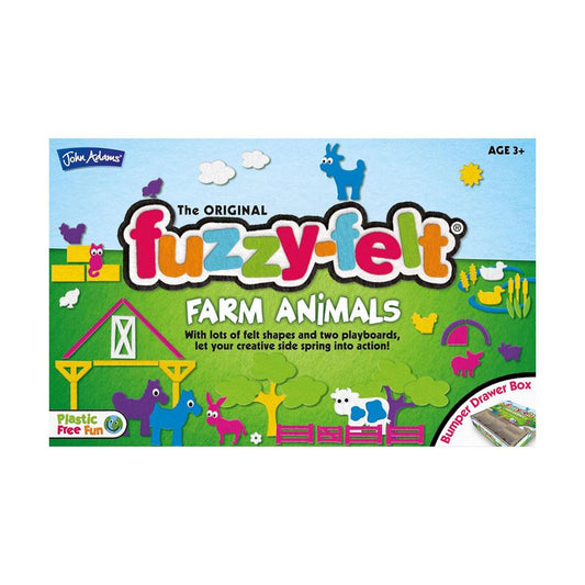 Fuzzy Felt Farm Animals