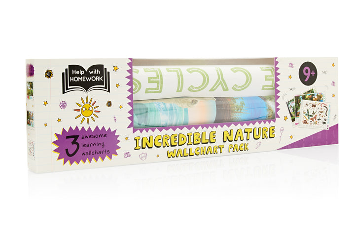 Help With Homework Pkt.3 Wallcharts - 9+ Nature