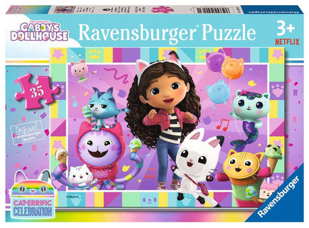 Ravensburger Gabbys Dollhouse 35 Piece Jigsaw Puzzle