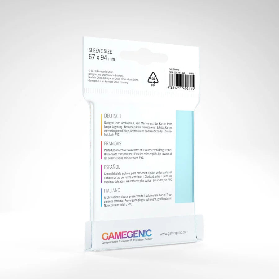 Gamegenic Soft Sleeves