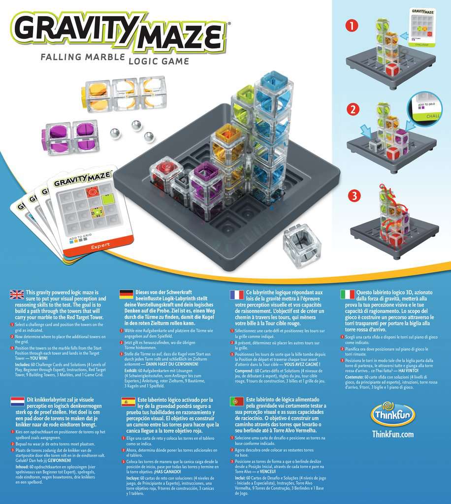GRAVITY MAZE LOGIC GAME