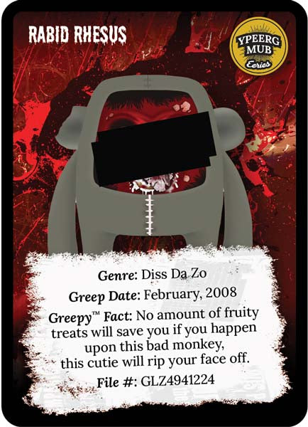 Greeplingz Greepy Bum Rabid Rhesus