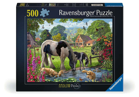 Ravensburger Hadlow Ponies 500 Piece Jigsaw Puzzle