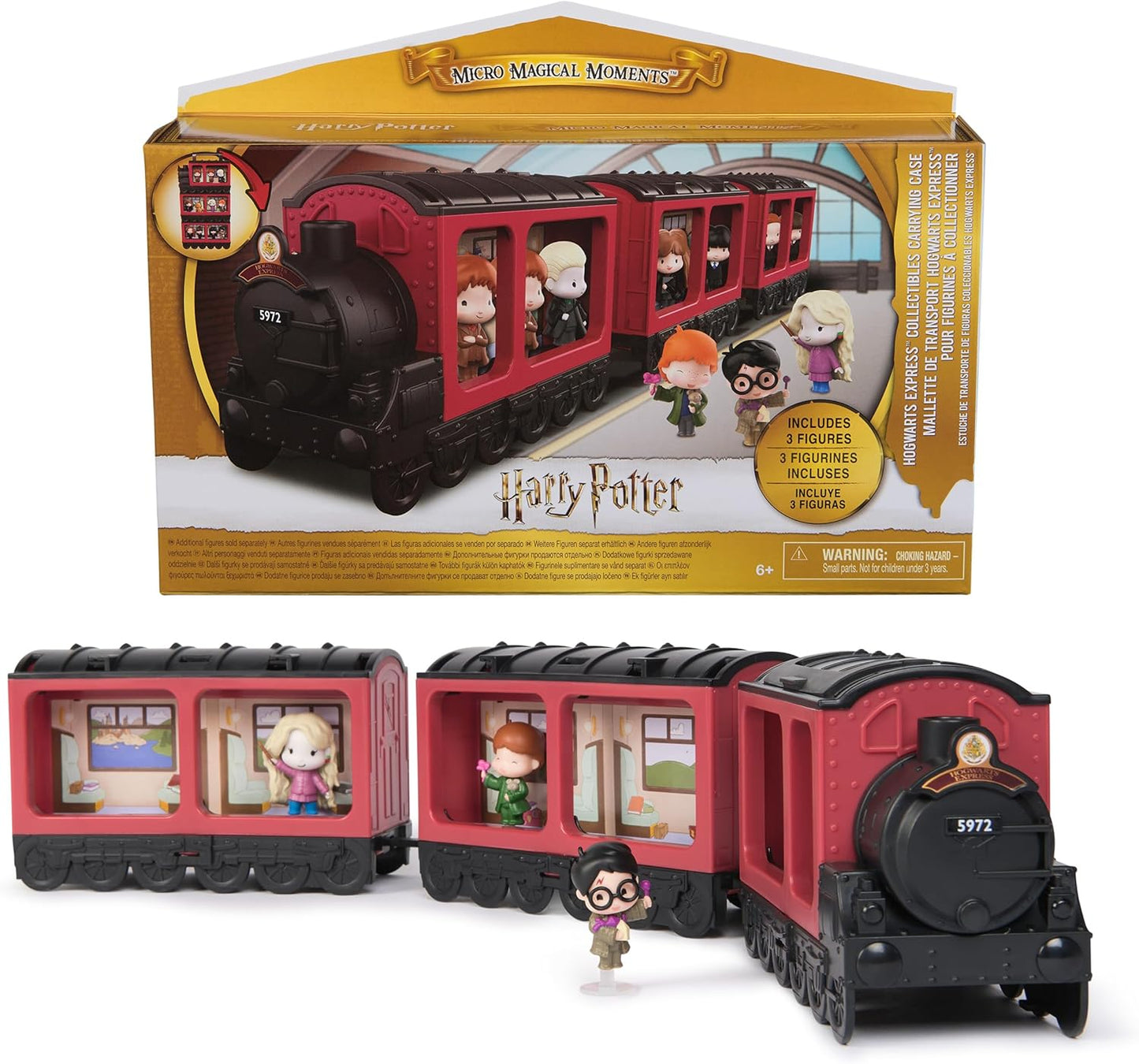 Harry Potter Display Case 3pk