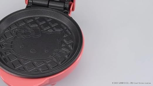 Hello Kitty Pink Waffle Maker
