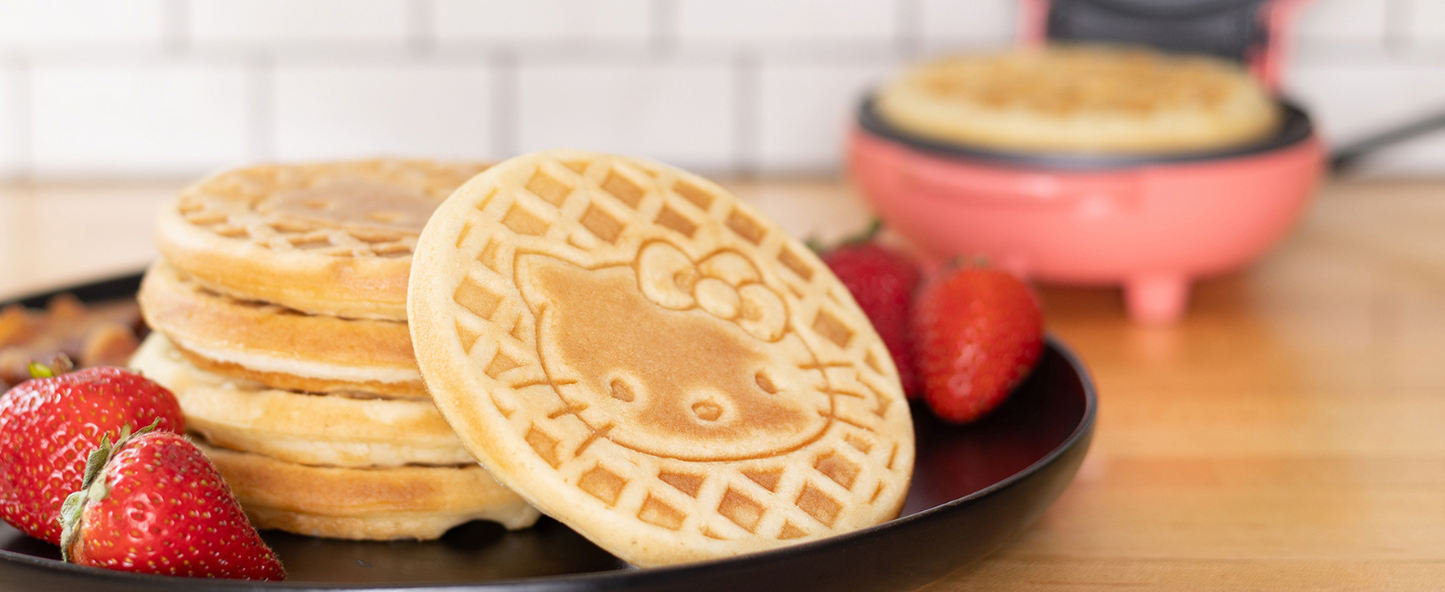 Hello Kitty Pink Waffle Maker