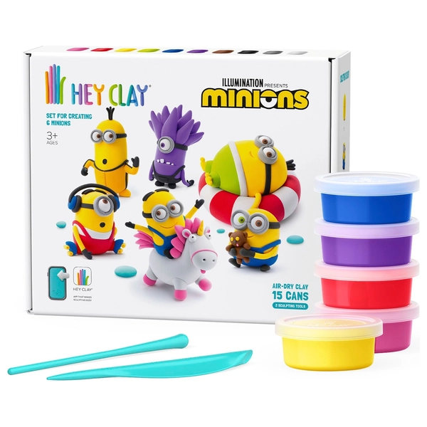 Hey Clay 15 Can Minion Set