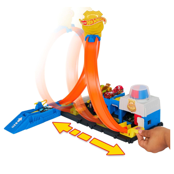 Hot Wheels City Super Police Set