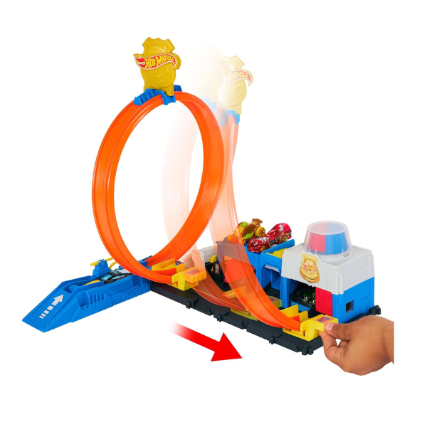 Hot Wheels City Super Police Set