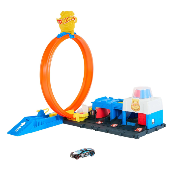 Hot Wheels City Super Police Set