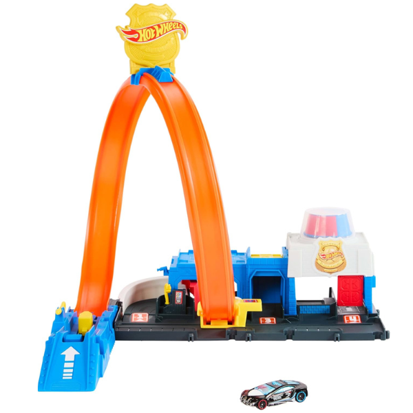 Hot Wheels City Super Police Set