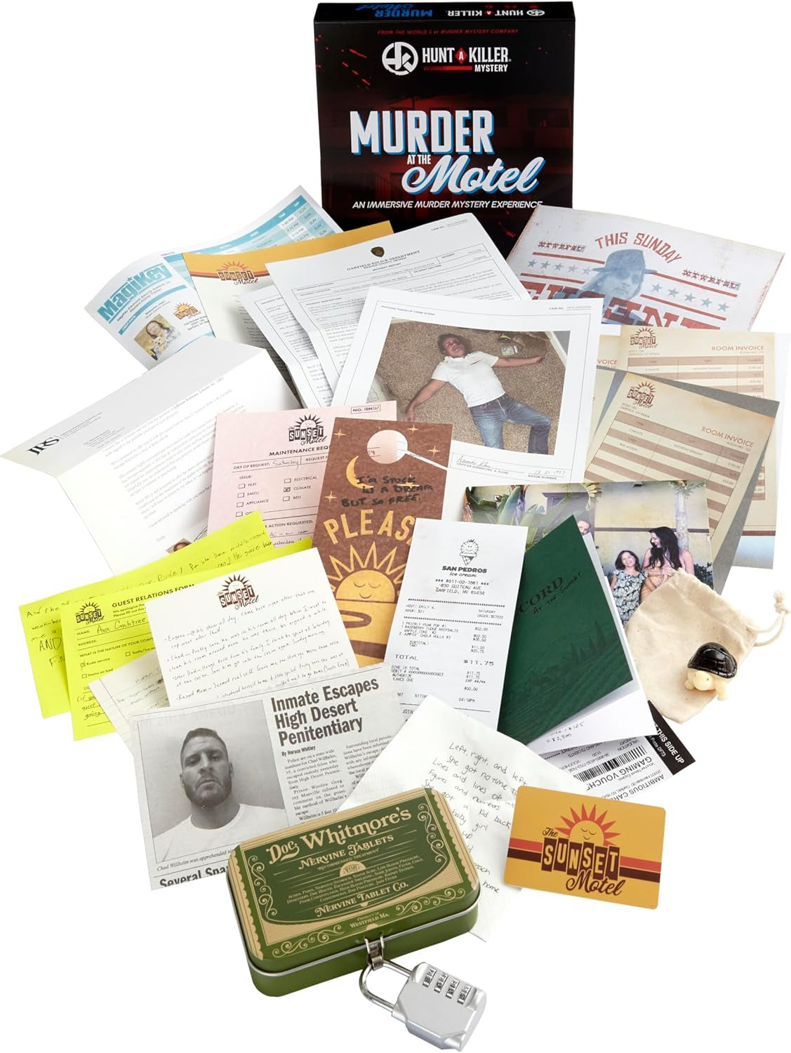 Hunt a Killer Murder at the Motel