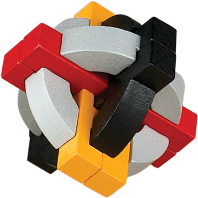 Iq Buster Wooden Puzzle Colour
