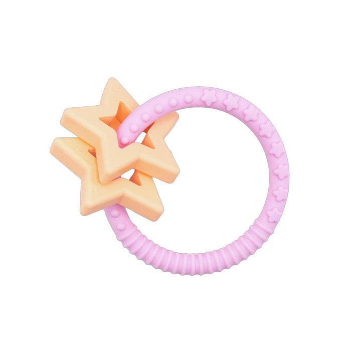 Star Teether Bubblegum Pink