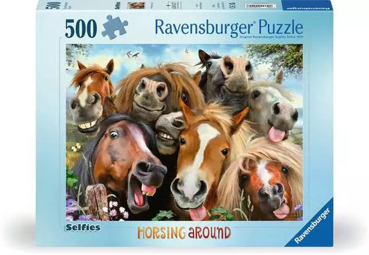 Ravensburger Horsing Around 500 Piece Jigsaw Puzzle