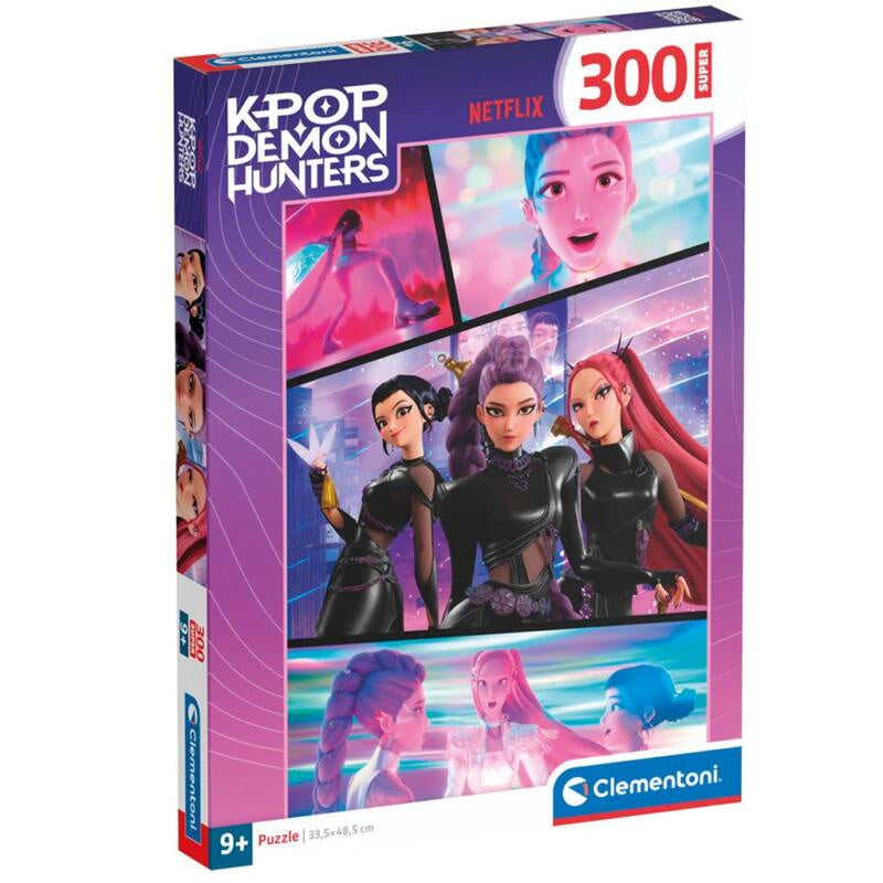 K Pop Demon Hunter 300 Piece Jigsaw Puzzle