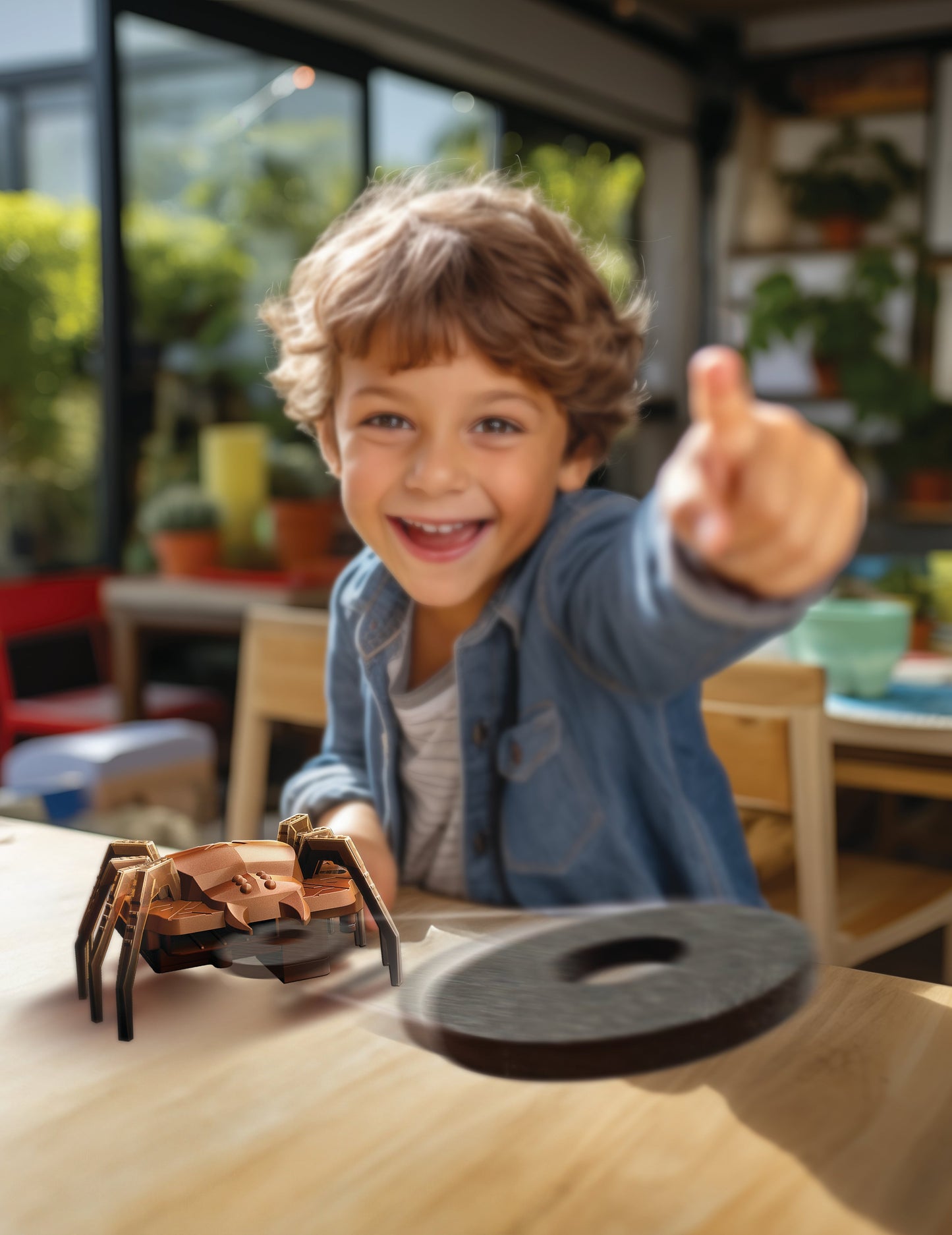 KidzRobotix Disc Launcher SpiderBot
