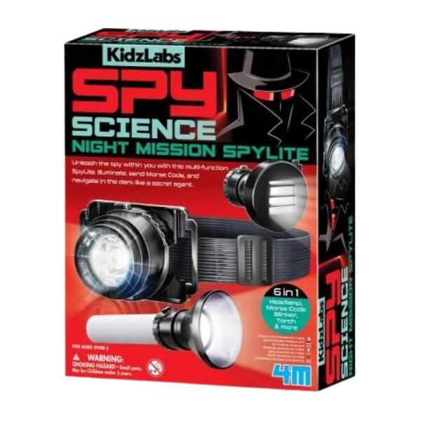 Kidzlabs Spy Science Night Mission Spylite
