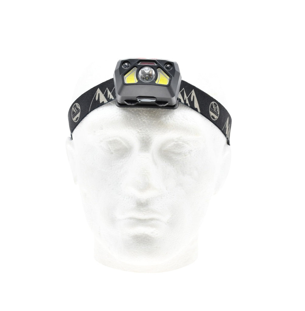 LED Head Torch With Motion Sensor