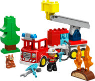 LEGO 10473 Duplo Fire Truck with Hose and Firefighter