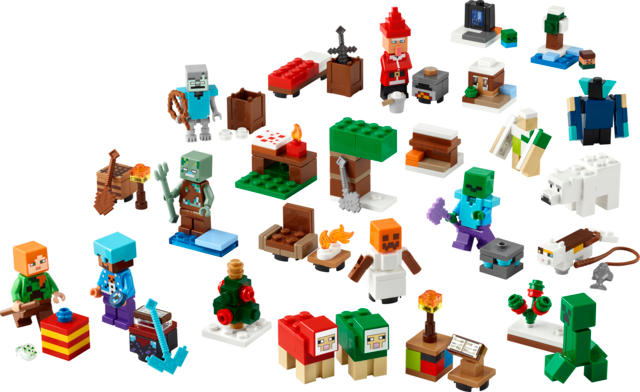 LEGO 21280 Minecraft Advent Calendar 2025