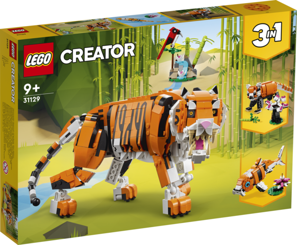 LEGO 31129 LEGO Creator 3 in 1 Majestic Tiger